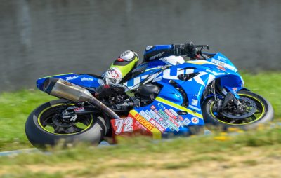 FSBK – Un podium et une chute pour le broyard Killian Aebi à Nogaro :: Superbike français