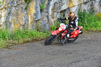 La Suissesse Morgane Hannigsberg (GasGas, numéro 120) est revenue troisième pilote féminine du Challenge Tour, rallye hors championnat, après plus de 1000 km parcourus