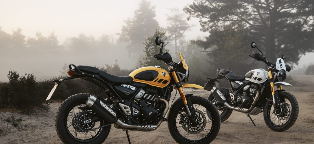 Triumph ajoute une version avec jantes à rayons à son Scrambler 400