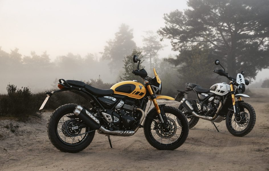 Triumph ajoute une version avec jantes à rayons à son Scrambler 400