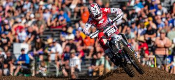 L’équipe suisse huitième au Motocross des Nations, avec Nico Greutmann aux côtés de Guillod et Seewer