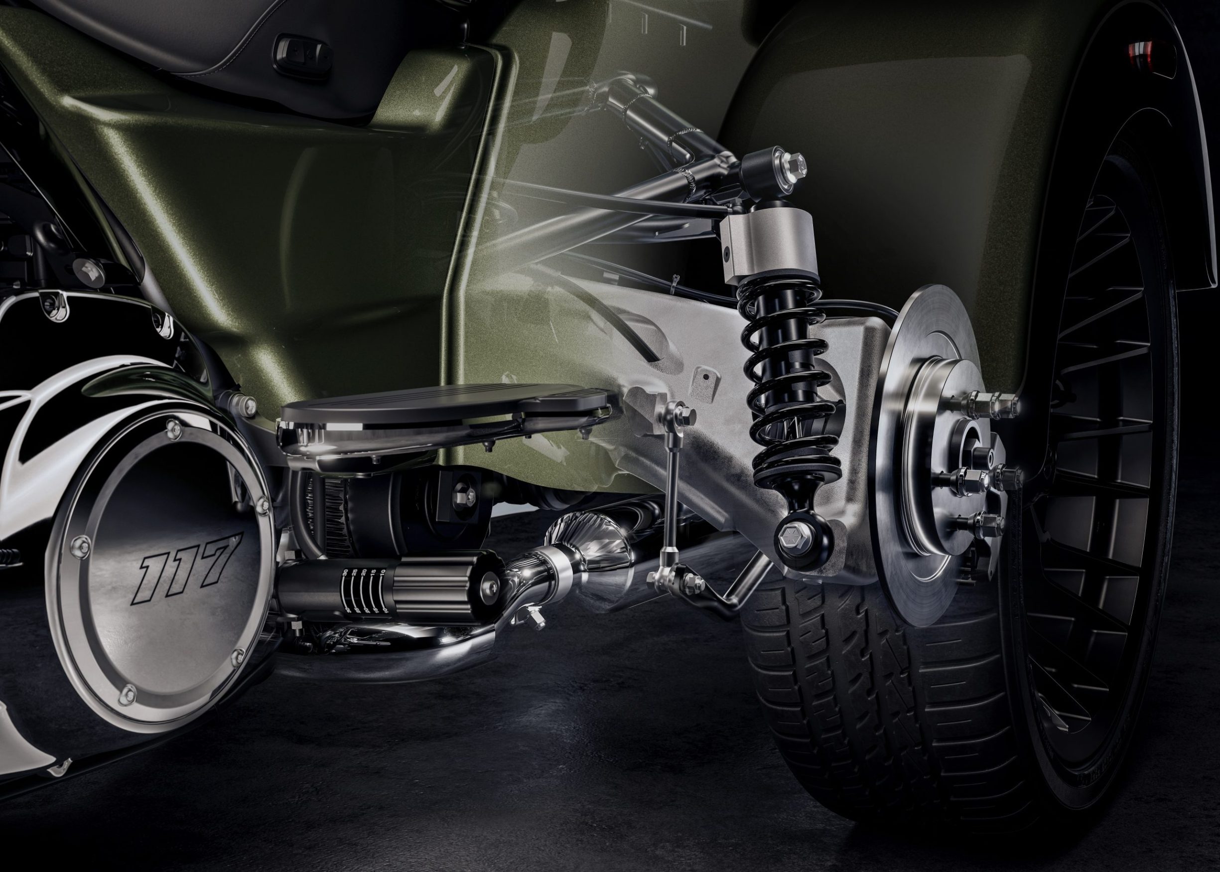 Grand Touring Harley Trike