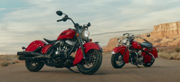 Nouveau – Indian célèbre les années 1940 avec une Chief Vintage