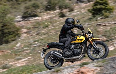 Essai – La Triumph Scrambler 400 XC, « Baby Baroudeur » :: Test Triumph