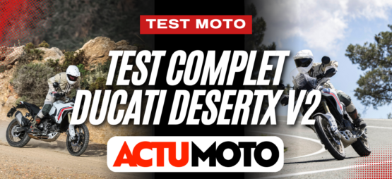 Notre essai sur route et dans le terrain de la Ducati DesertX 2026
