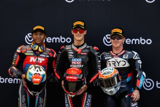 David Almansa (team Liqui Moly Dynavolt Intact, KTM) a pris la pole Moto3 du Grand Prix d&rsquo;Italie, devant Hakim Danish (MT Helmets MSI, KTM) et Joel Kelso (GRYD Mlav, KTM)