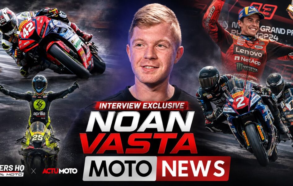 MOTONEWS juillet-août 2026: interview exclusive avec le pilote suisse Noan Vasta