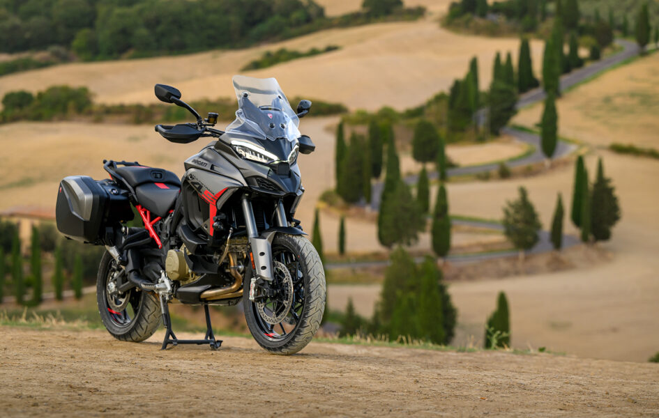 Ducati perfectionne sa Multistrada V4 S Grand Tour