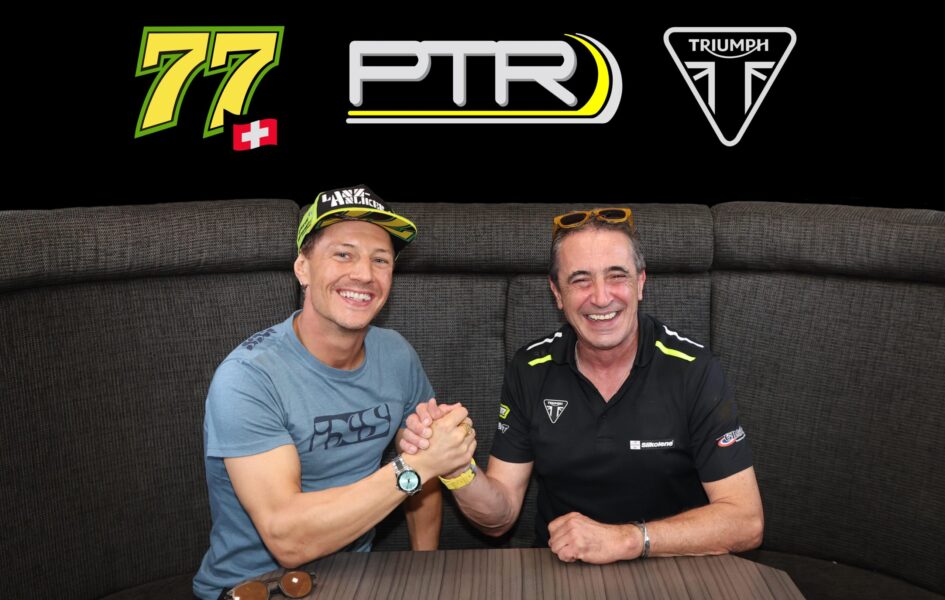 Le vétéran suisse Domi Aegerter courra dans le team PTR Triumph en 2027